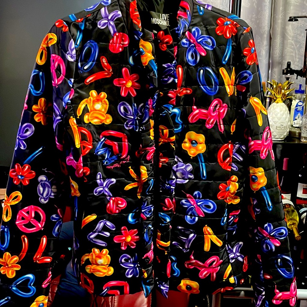 Love Moschino multicolor waste jacket